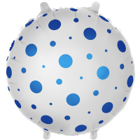 FM Круг Точки голубые