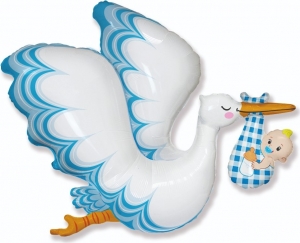 FM Фигура Аист с мальчиком