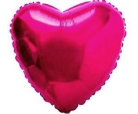 FM Шар Фольга 18" Сердце лиловый