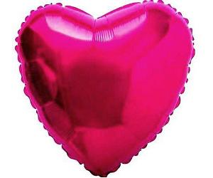 FM Шар Фольга 18" Сердце лиловый