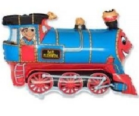 FM Фигура Паровозик голубой 