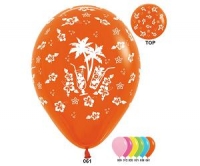 12" Гавайская вечеринка, пастель