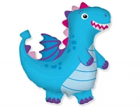 FM Фигура Дракончик голубой