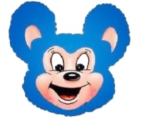 FM Фигура Мышонок голубой 