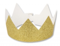 Корона блеск золото / 6 шт.