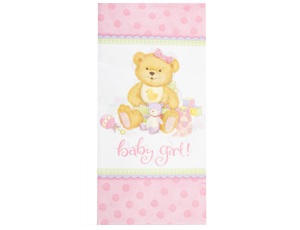 Скатерть бум Медвежонок Девочка1,4х2,6 м