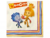 Салфетки Фиксики  33*33 / 16 шт