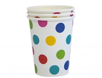 Стаканы 250мл Горошек / 6 шт.