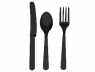 Столовые приборы пл Black  24шт