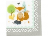 Салфетки Лес. Друзья  25*25 / 12 шт