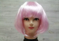 Парик "Каре" №3 прямой волос /св. розовый