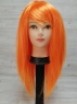 Парик прямой волос, /оранжевый