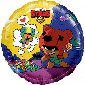 FM Круг Brawl Stars Леон и Нита.