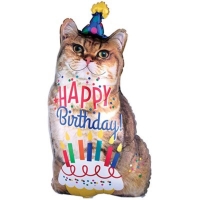 A Фигура Кот Happy Birthday