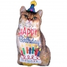 A Фигура Кот Happy Birthday
