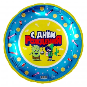 С Круг С ДР Геймеры 