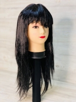 Парик прямой волос /чёрный