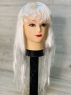Парик прямой волос /белый