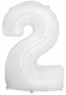 Б Фигура Цифра 2 белый