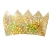 Корона гологр. малая золотая / 6 шт.
