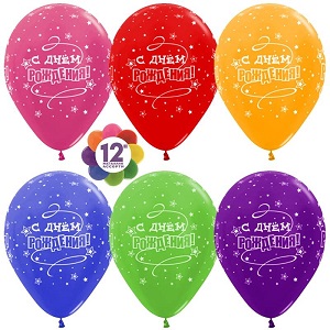 12" С ДР Звезды (Stars), металлик