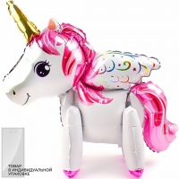 A  Ходяч.фигура AIR Единорог с крыльями белый
