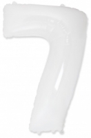 Б Фигура Цифра 7 белый