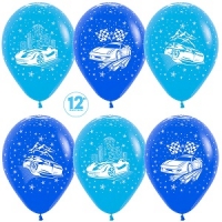 12" Машинки, синий