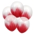 Воздушный Шар (12''/30 см) Браш красный.