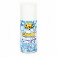 Спрей Снежные хлопья бел исчезающие 150мл./V