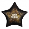 Звезда С Днем рождения хлопушка 18"/45 см